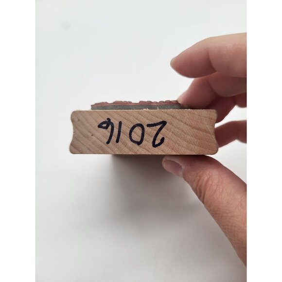 Hampton Art Owl Witchy Halloween Fall Art Wood Mount Rubber Stamp Craft Card - Picture 4 of 7